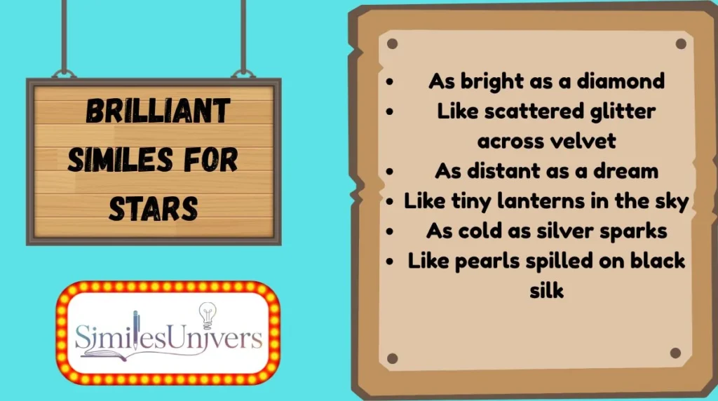 Brilliant Similes for Stars