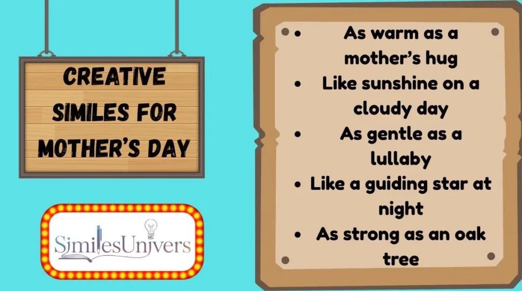 Creative Similes for Mother’s Day