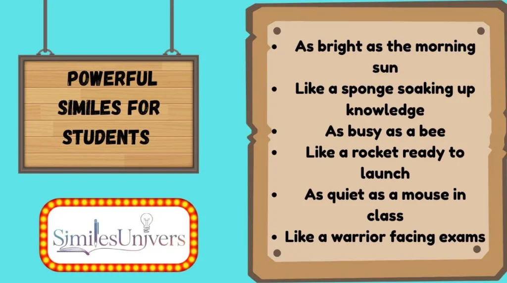 Powerful Similes for Students