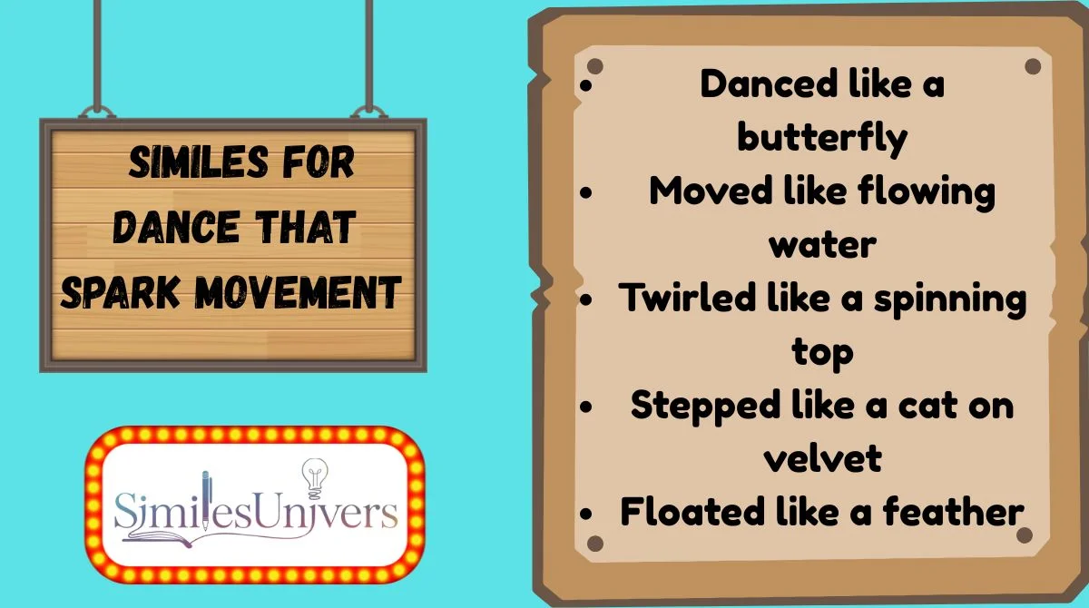 Similes for Dance That Spark Movement