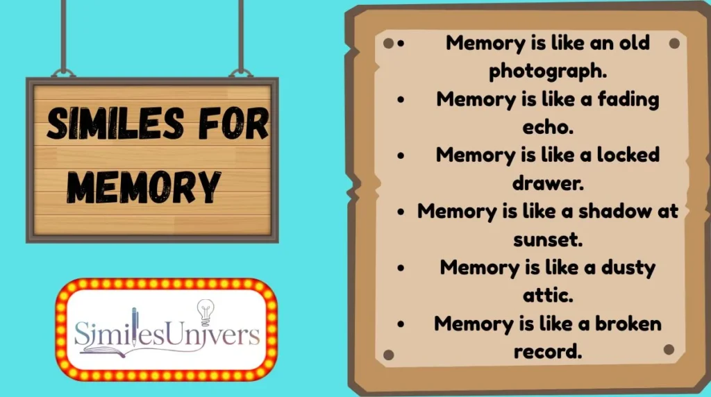 Similes for Memory