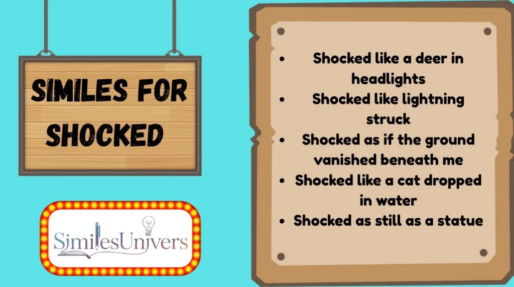 Similes for Shocked