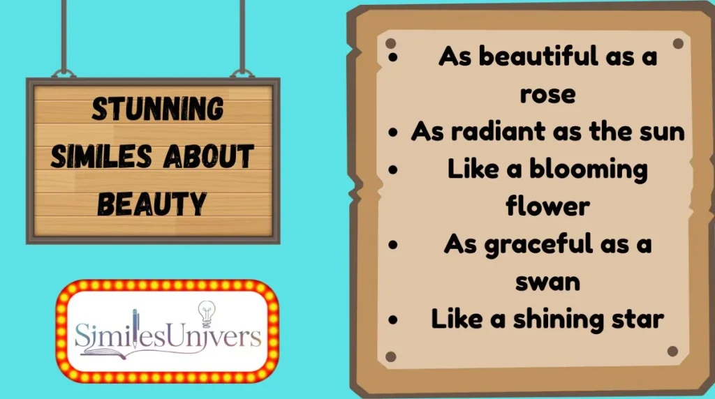 Stunning Similes About Beauty