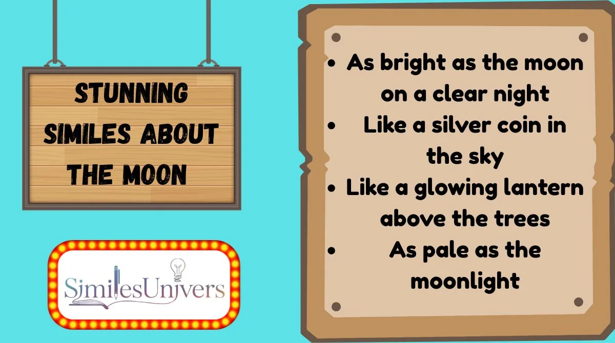 Stunning Similes About the Moon