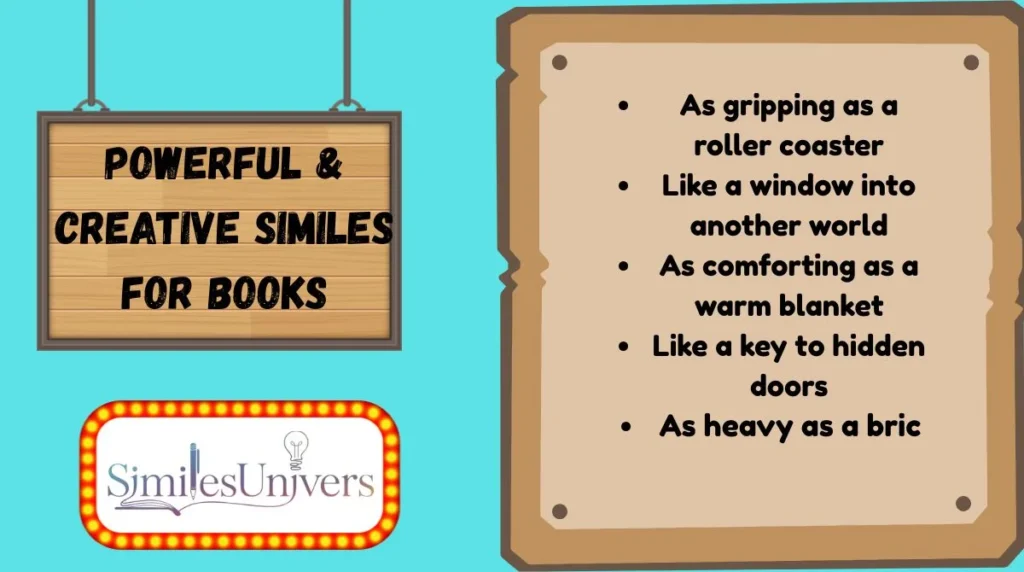 Powerful & Creative Similes for Books