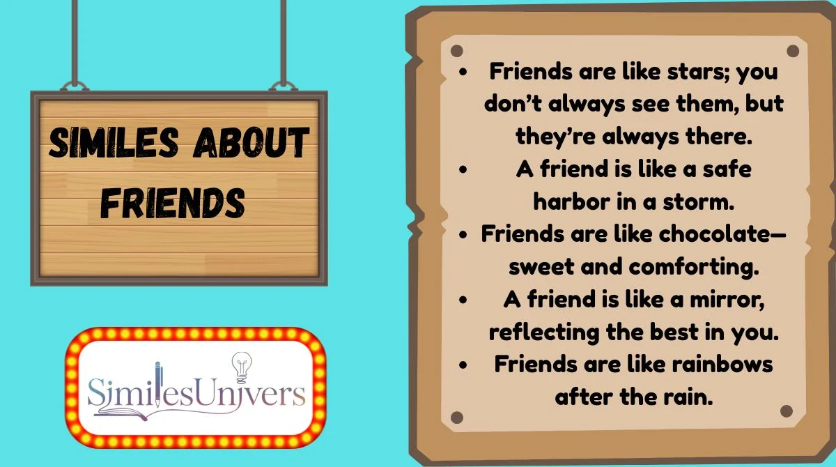 Similes About Friends
