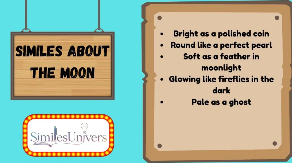 Similes About the Moon