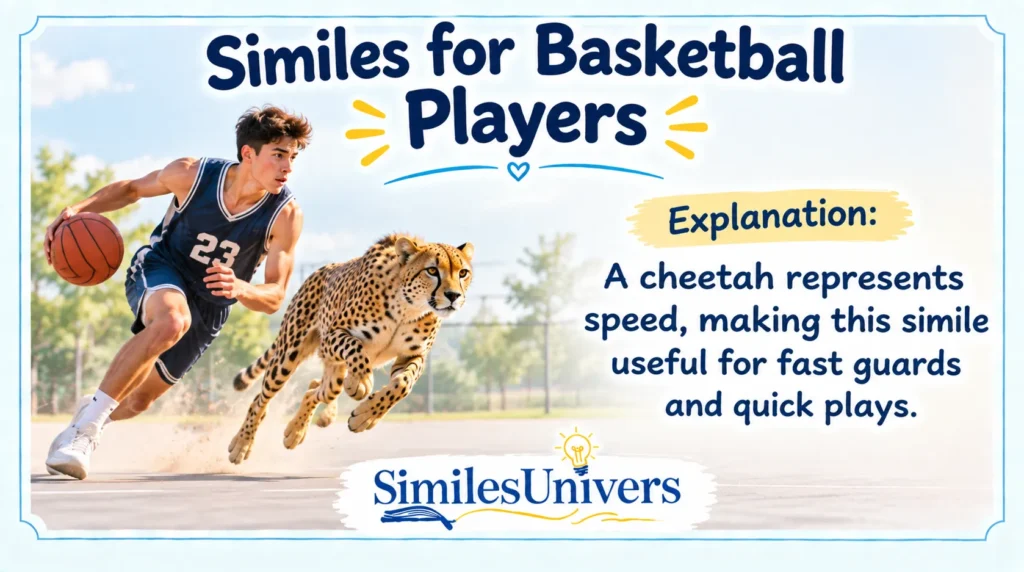 Similes for Basketball Players
