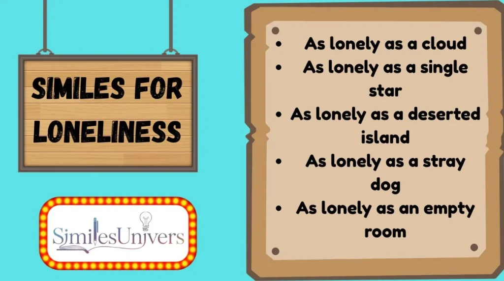 Similes for Loneliness