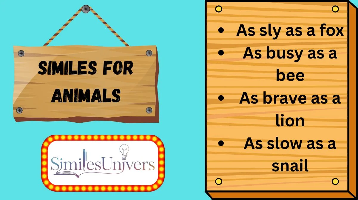 Similes for Animals