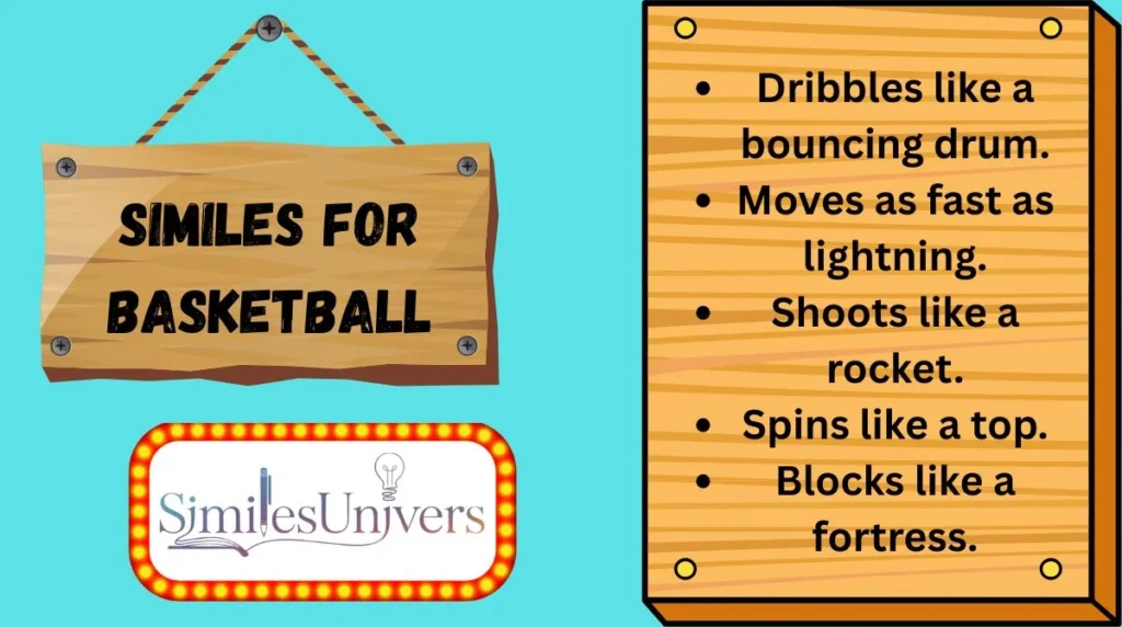 Similes for Basketball