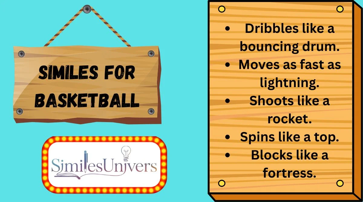 Similes for Basketball