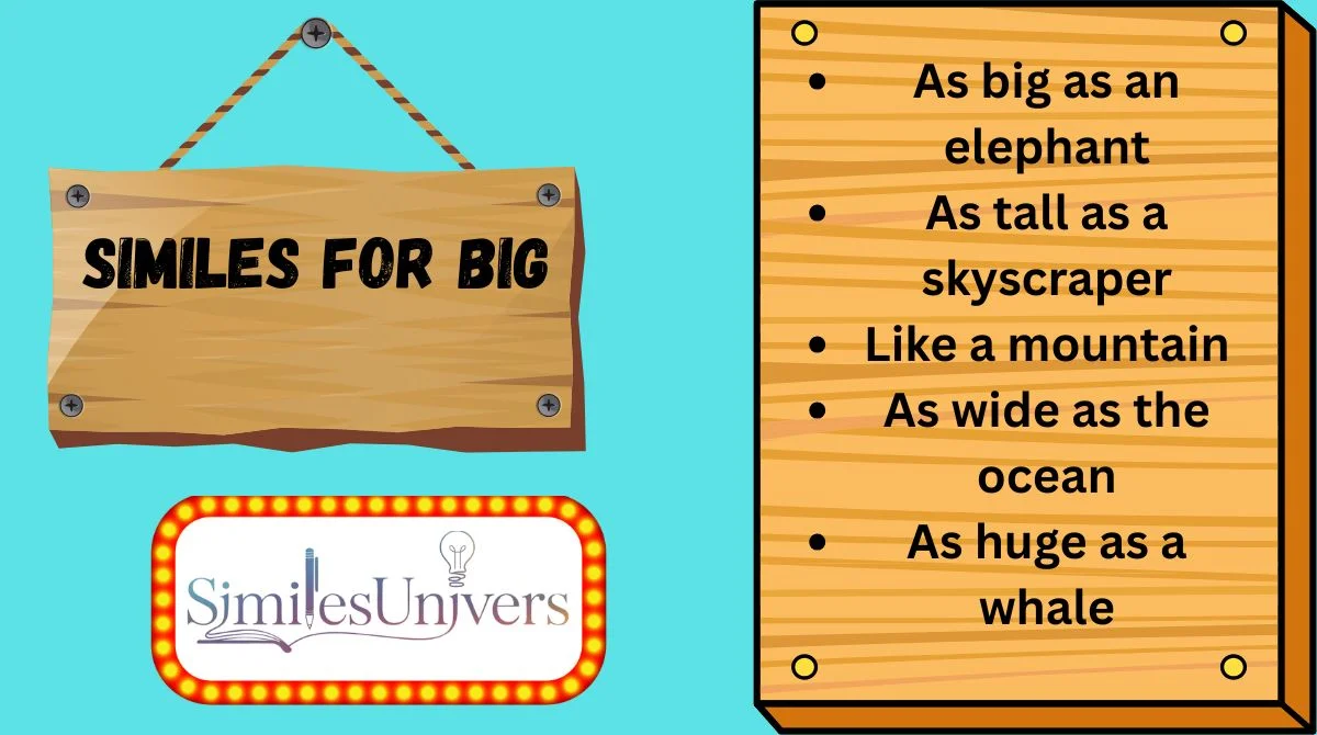 Similes for Big