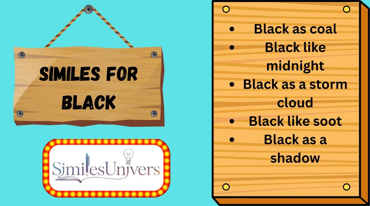Similes for Black