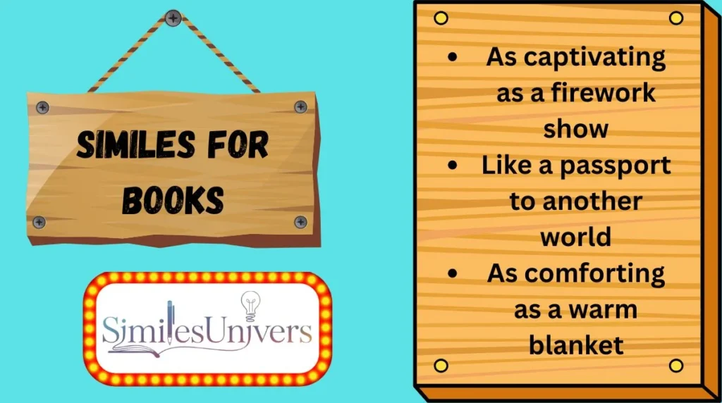 Similes for Books