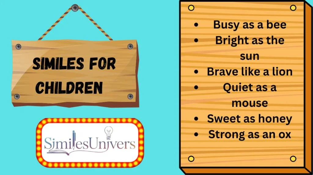 Similes for Children
