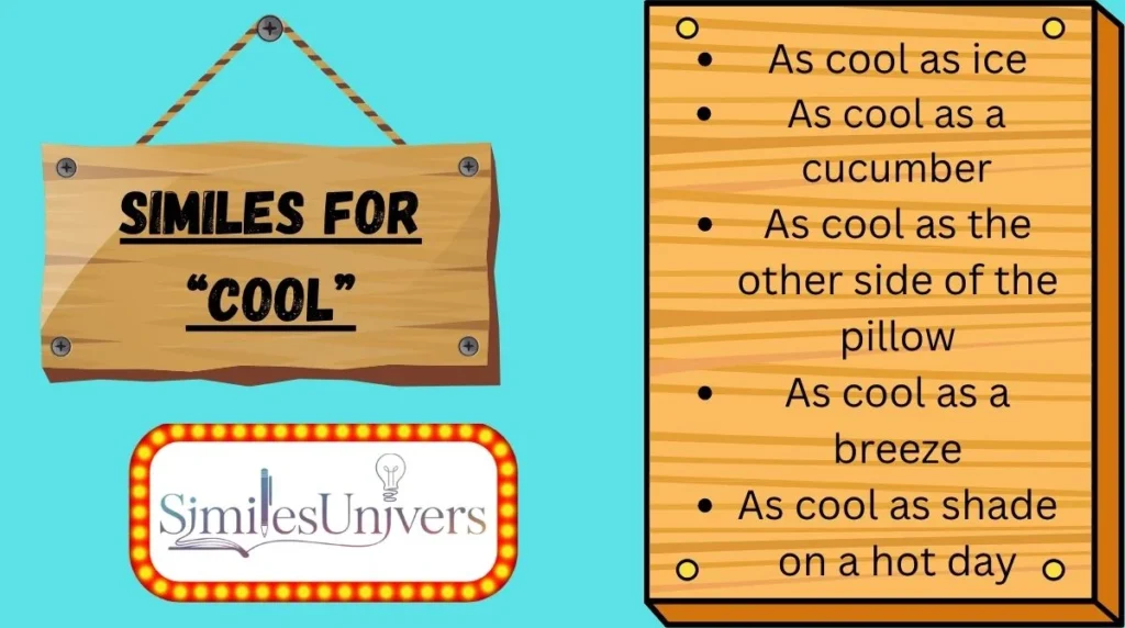 Similes for “Cool”