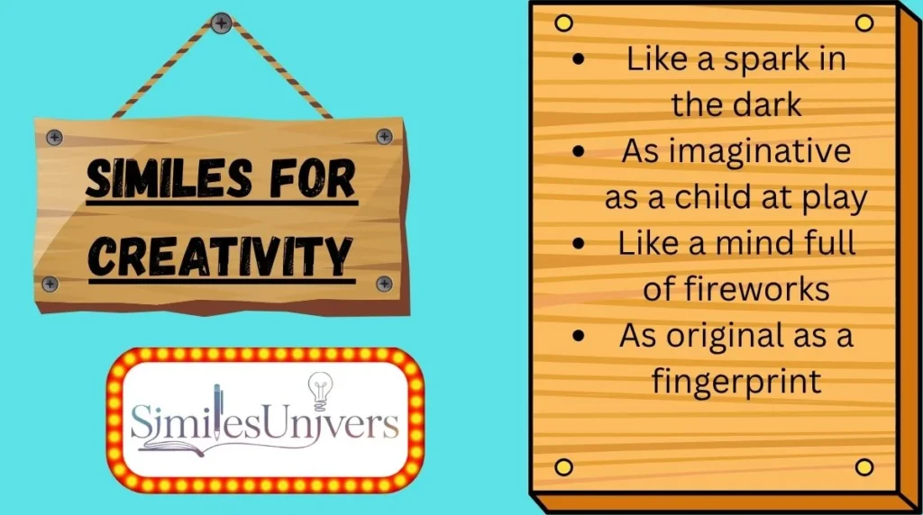 Similes for Creativity