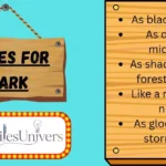Similes for Dark