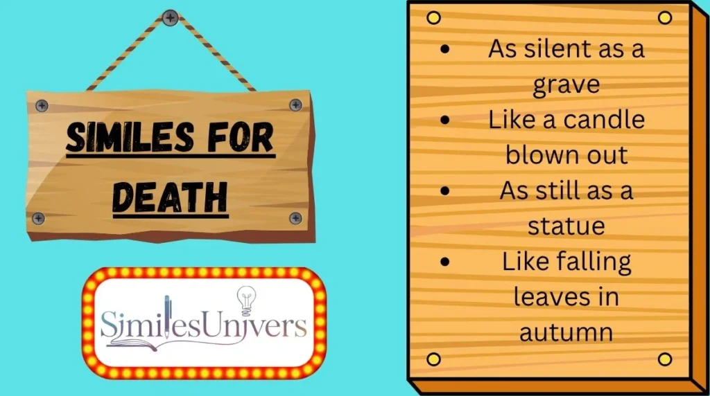 Similes for Death