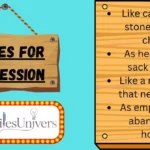 Similes for Depression