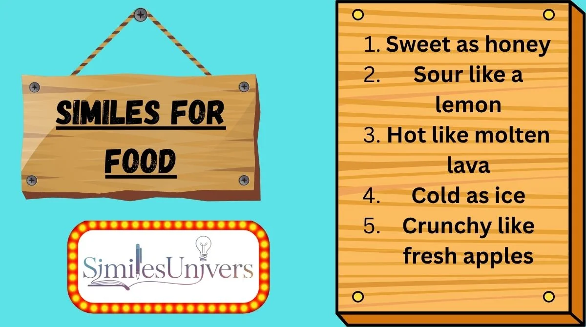 Similes for Food