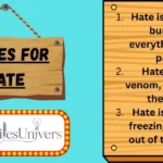 Similes for Hate