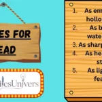 Similes for Head