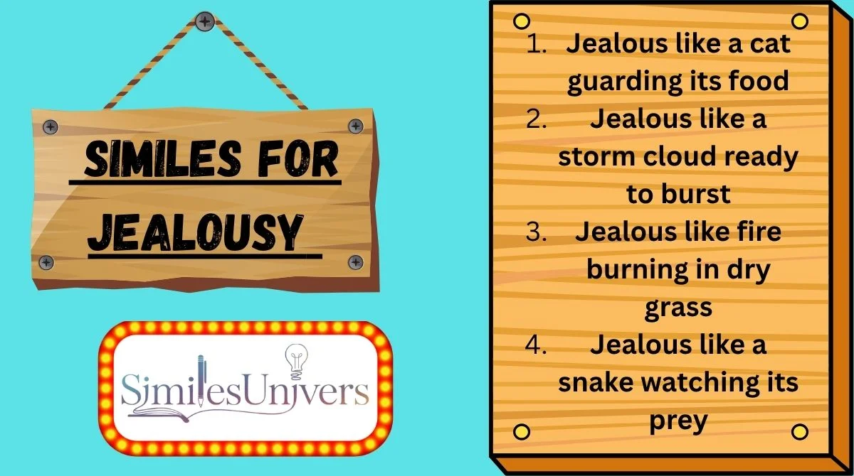 Similes for Jealousy