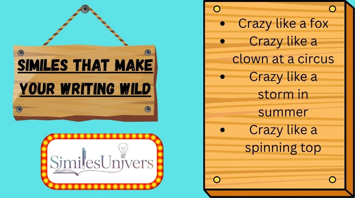 Similes That Make Your Writing Wild