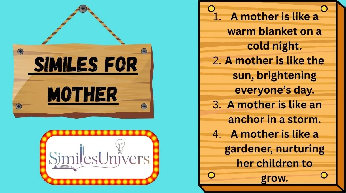 Similes for Mother