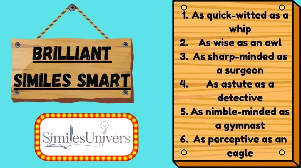 Brilliant Similes for Smart