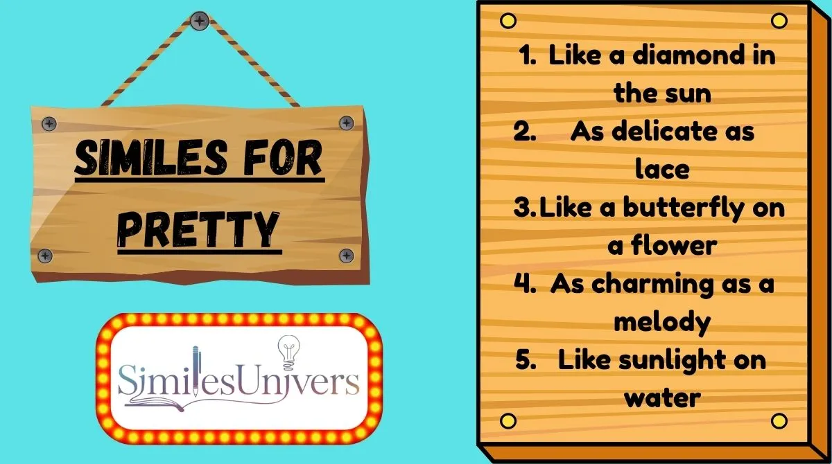 Similes for Pretty