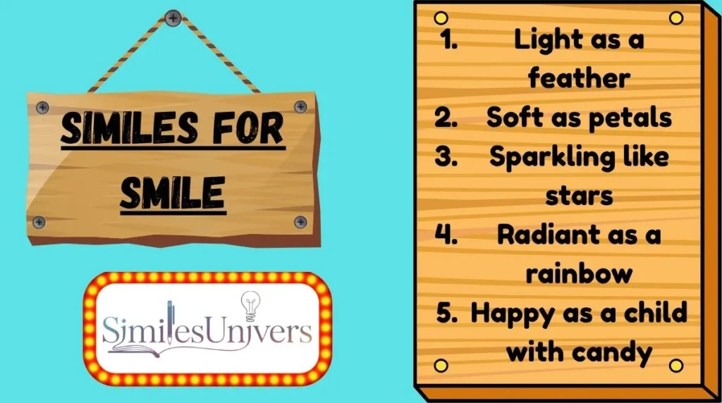 Similes for Smile