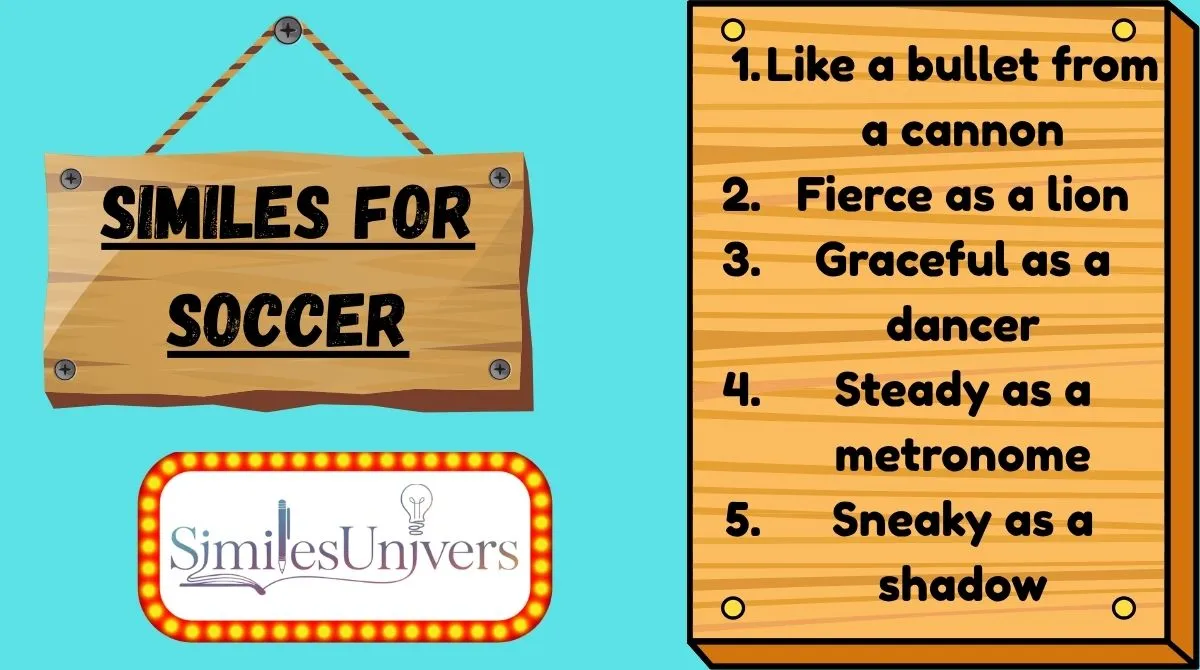 Similes for Soccer
