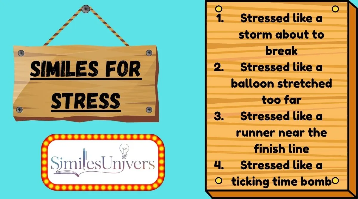 Similes for Stress