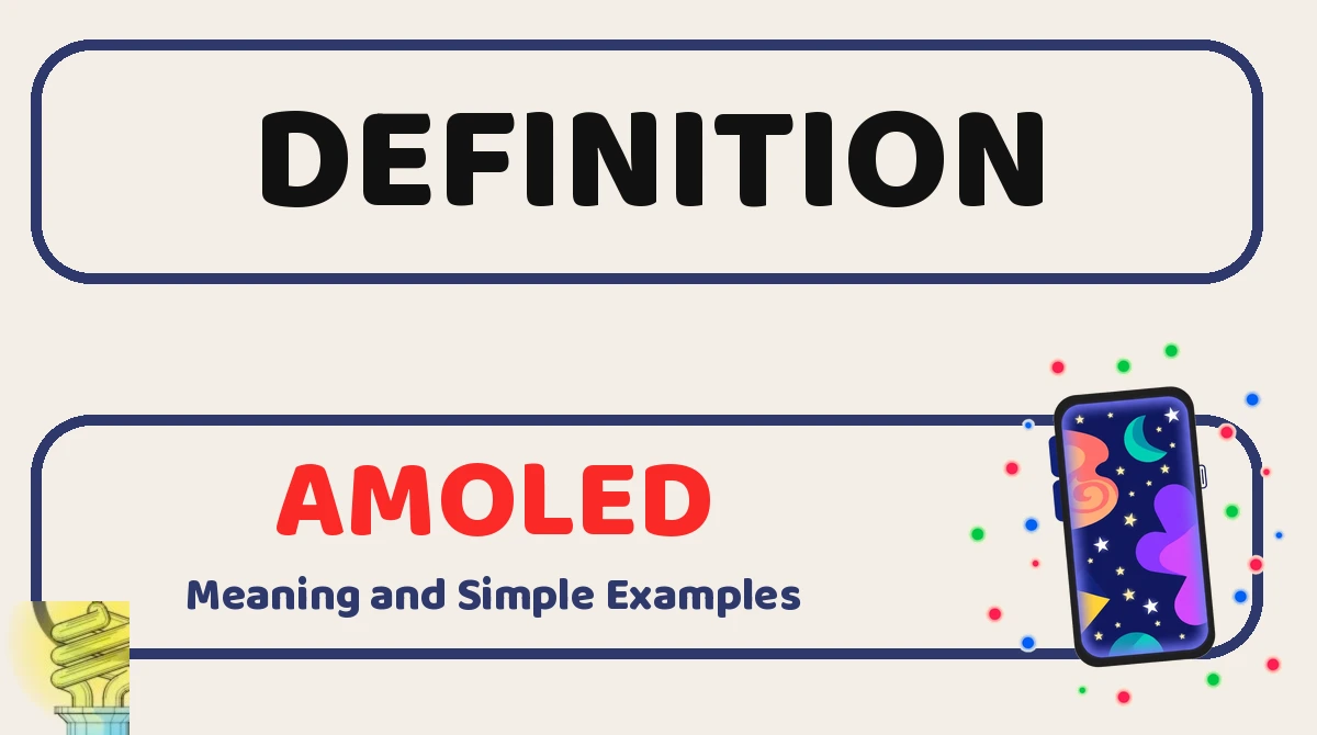 AMOLED Definition