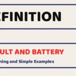 Assault and Battery Definition