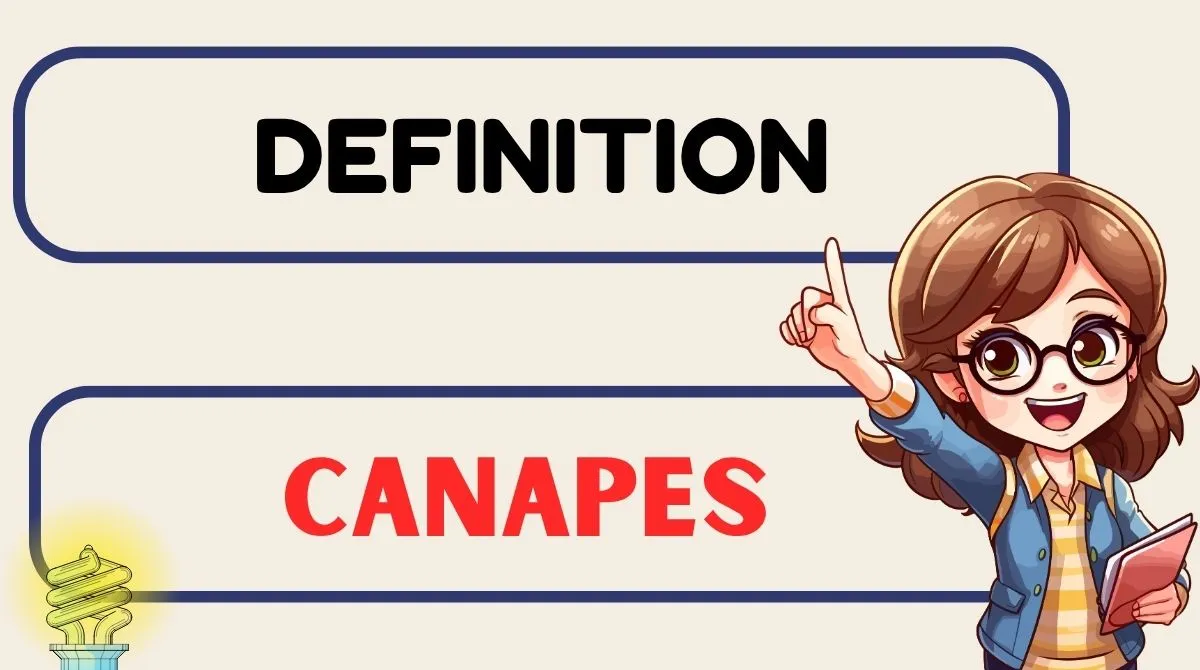 Canapes Definition